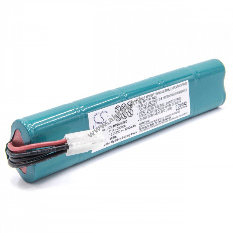 Helyettesítõ akku Medtronic LifePak 20 12V, NI-MH, 3000mAh