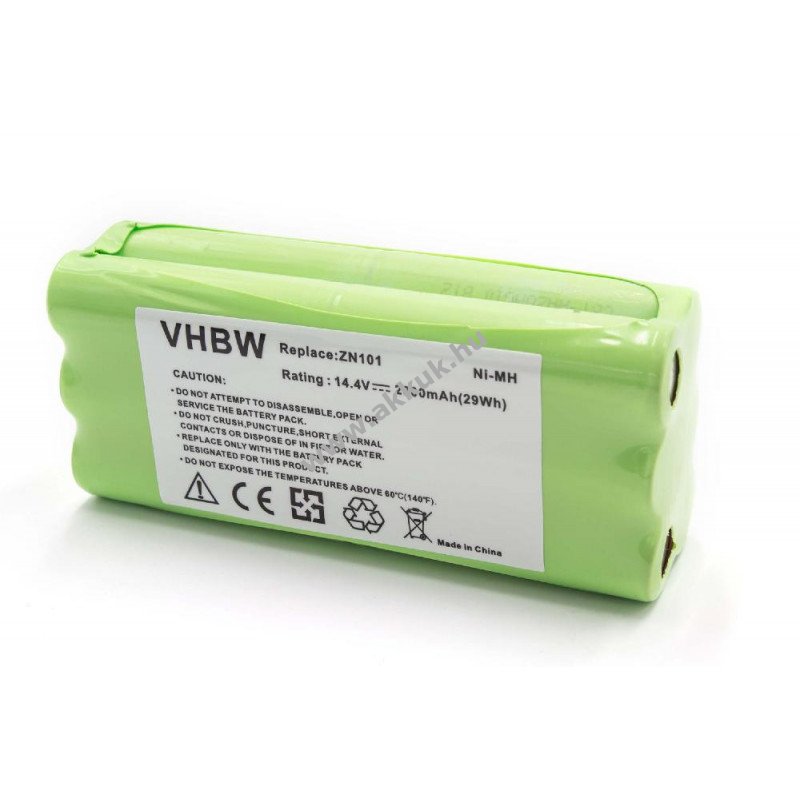 Helyettesítõ akku Ecovacs Dibea ZN101 14.4V, NI-MH, 2000mAh