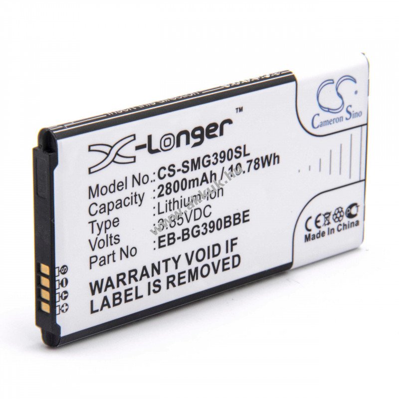 Helyettesítõ akku Samsung Galaxy XCover 4, SM-G390 2800mAh Li-Po