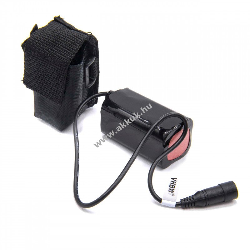 Helyettesítõ akku kerékpárlámpához, 8.4V, 6000mAh