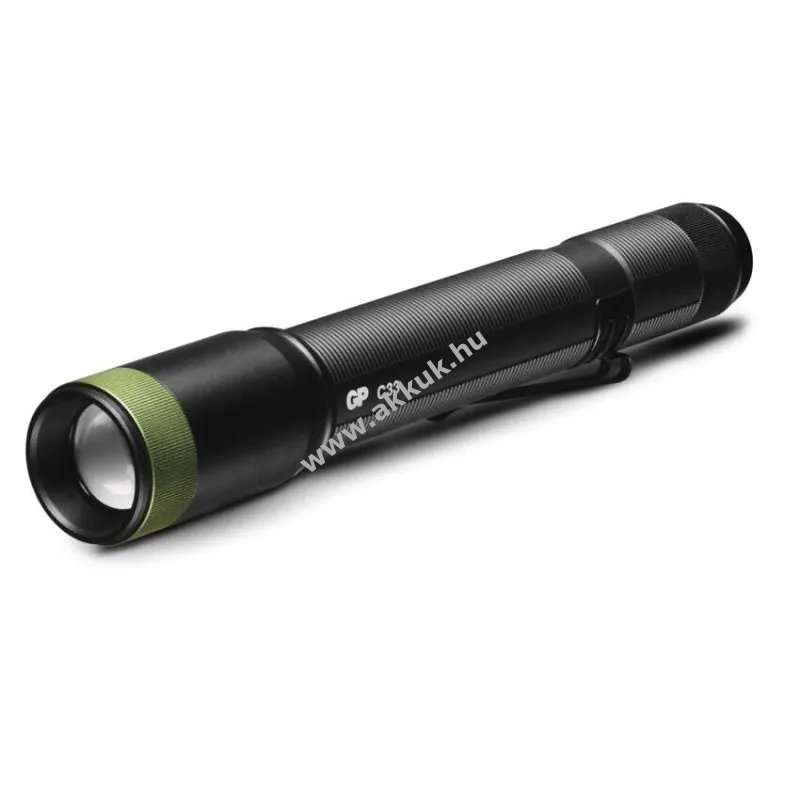 GP Discovery C33 MWL zseblámpa fekete 150lumenes + 2db LR6 GP Ultra elem - A készlet erejéig