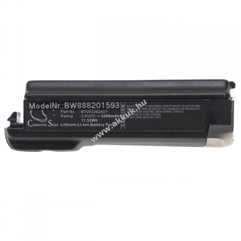 Helyettesítõ akku Zebra WT6000 típus BT000262A01 3200mAh
