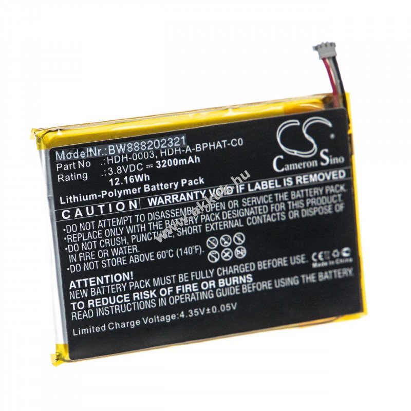 Helyettesítõ akku Nintendo Switch Lite típus HDH-001 3200mAh
