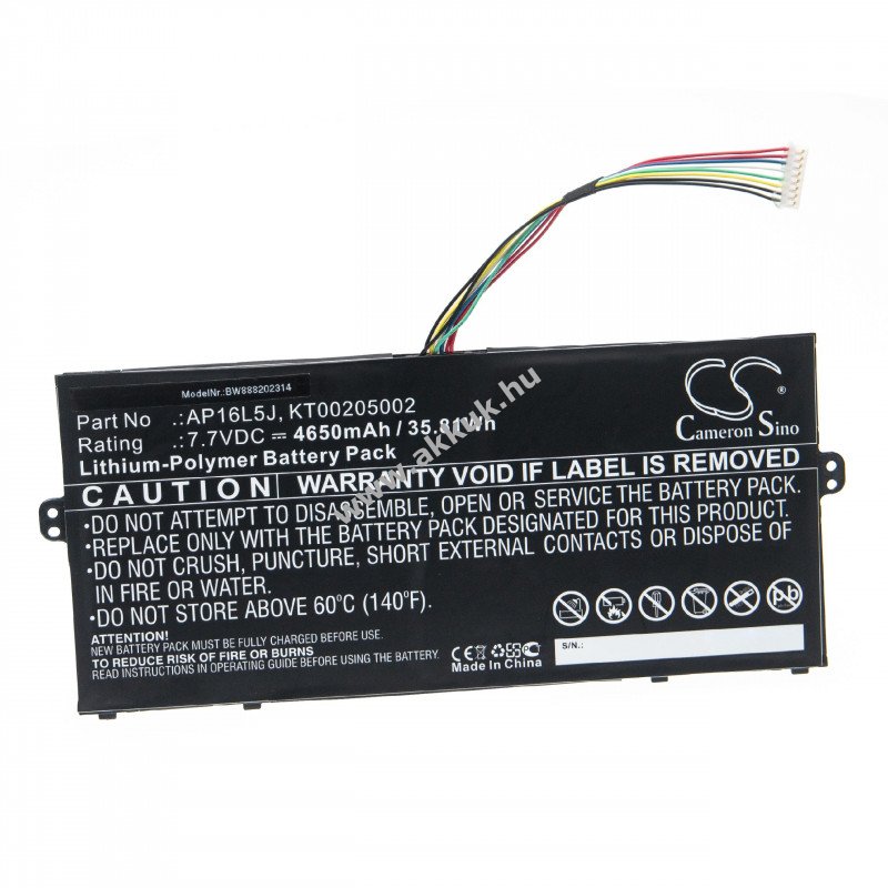 Helyettesítõ akku Acer Swift 5 SF514-53t-58pj 4650mAh