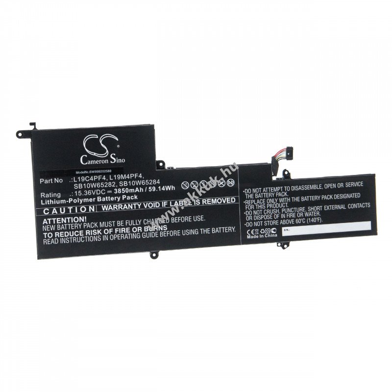 Helyettesítõ akku Lenovo Yoga 7 Slim 3850mAh