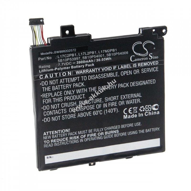 Helyettesítõ akku Lenovo V330-14IKB 3900mAh