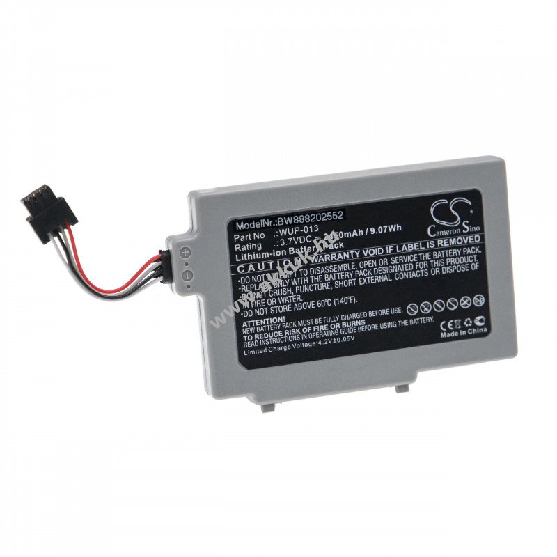 Helyettesítõ akku Nintendo Wii U Gamepad 2450mAh