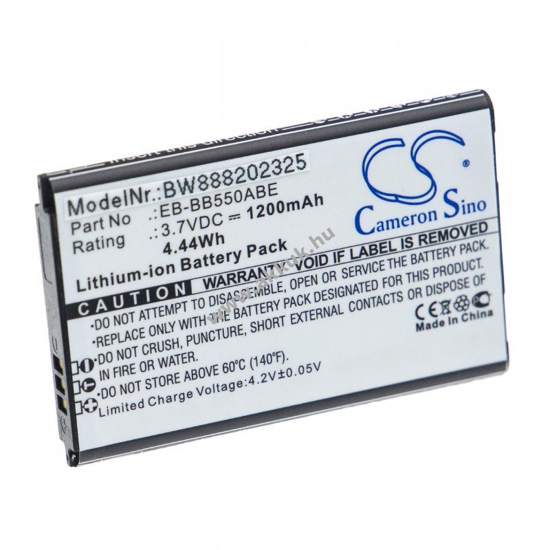Helyettesítõ akku Samsung Xcover 550 1200mAh Li-Ion