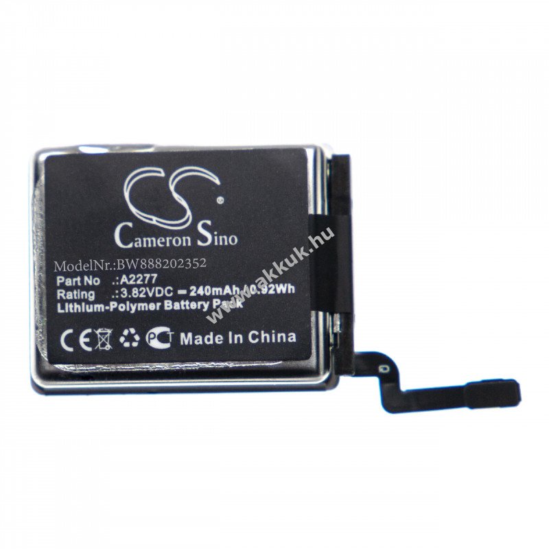 Helyettesítõ akku Apple Watch Series 5 40mm 240mAh