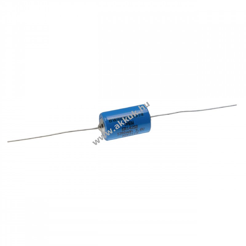 Lithium elem ER14250 forrasztható, 3.6V, 1200mAh