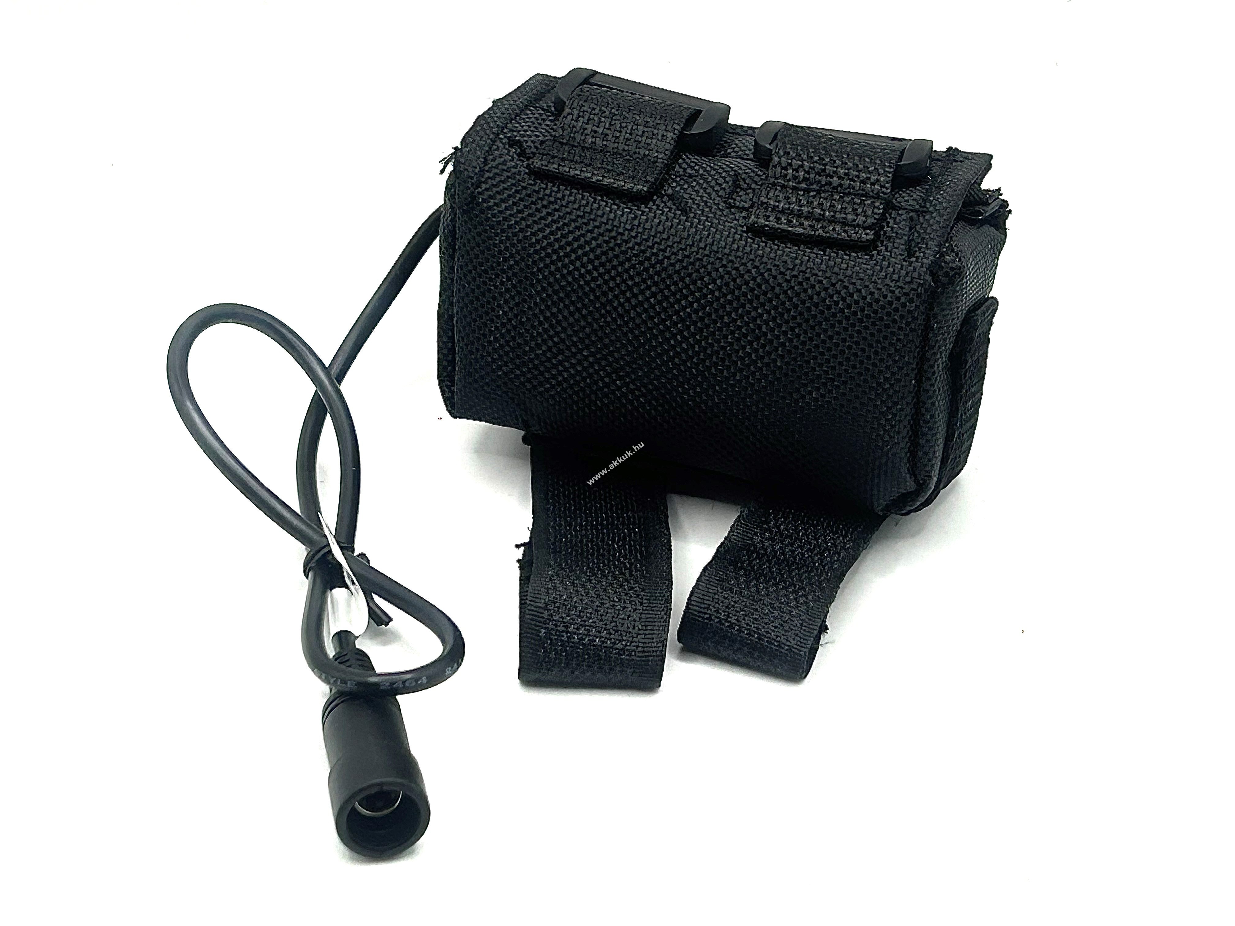 Akkumulátor kerékpárlámpákhoz, vízlepergetõ, 8,4V, 5200mAh
