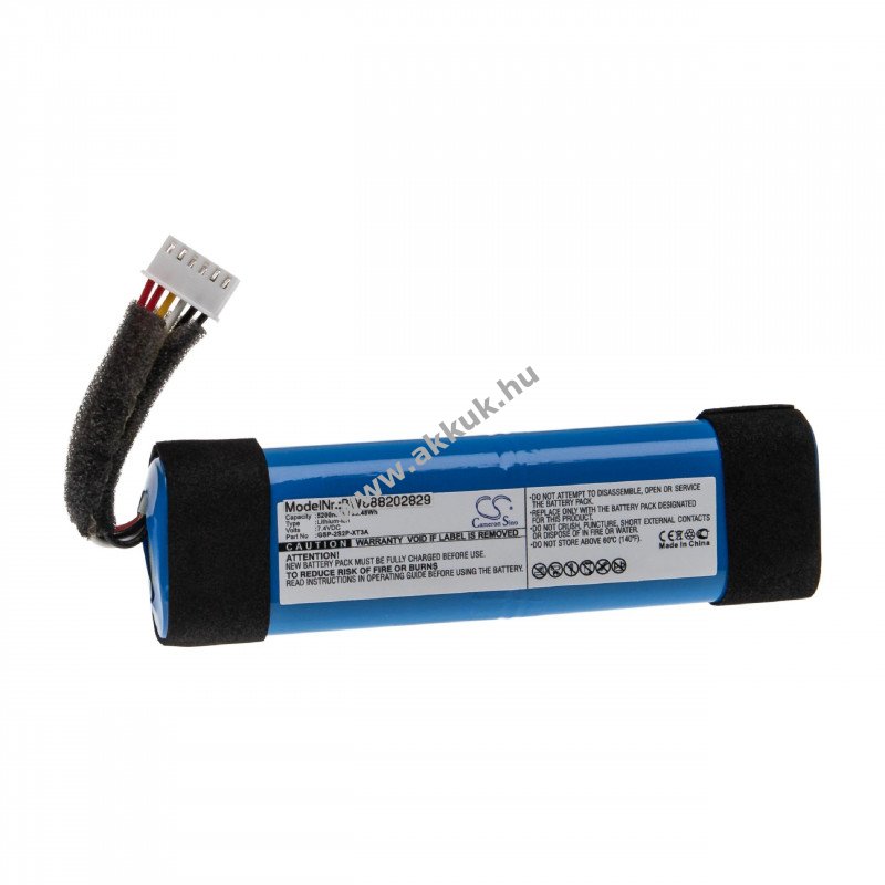 Helyettesítõ akku JBL Xtreme 3 5200mAh