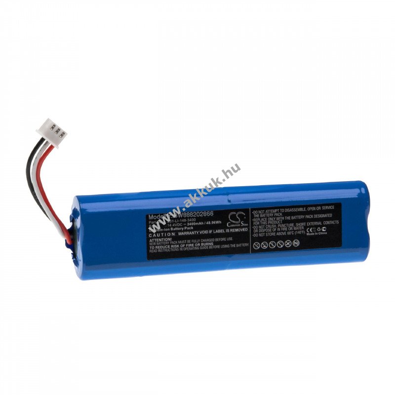 Helyettesítõ akku Ecovacs Deebot Ozmo 900, 901 3400mAh