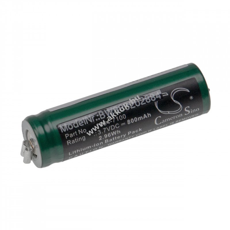 Helyettesítõ akku Moser ChromStyle 1584 800mAh