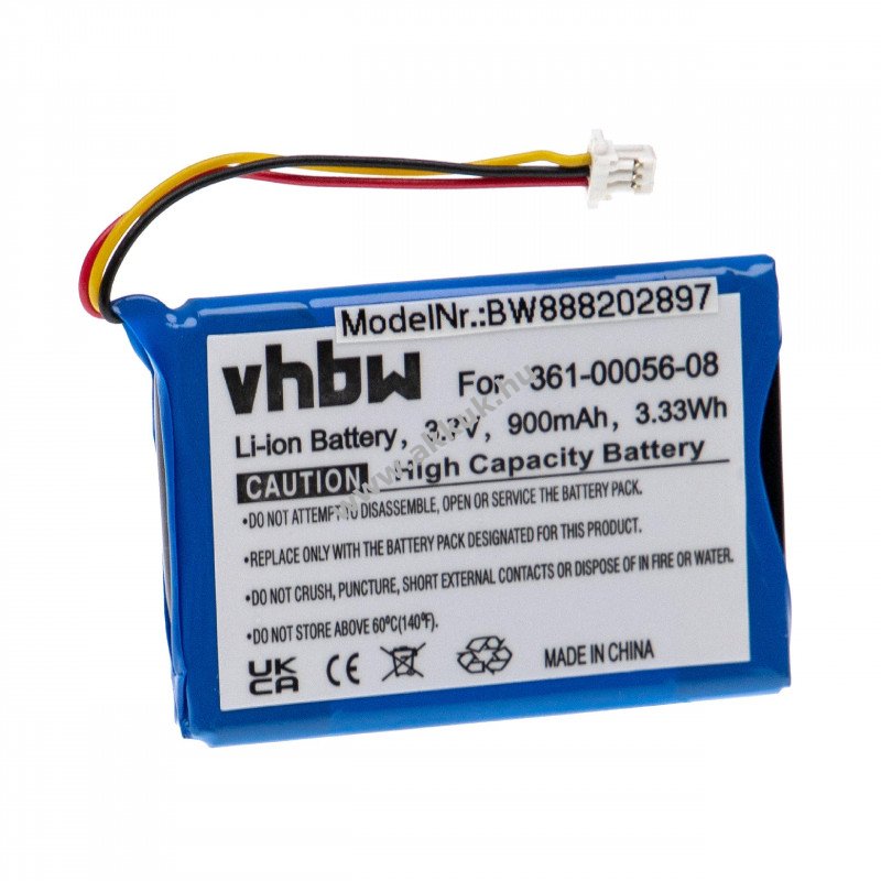 Helyettesítõ akku Garmin DriveSmart 5 900mAh