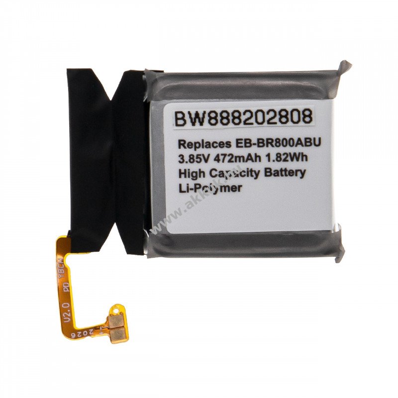 Helyettesítõ akku Samsung Galaxy Watch 46mm, 472mAh