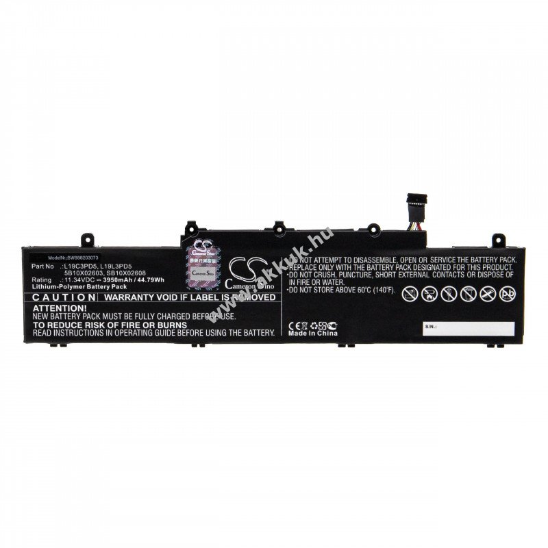 Helyettesítõ akku Lenovo ThinkPad E14 Gen 2 3950mAh