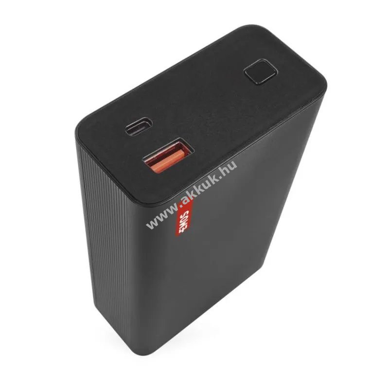 EMOS Powerbank külső akku NTBF20, 20000mAh, 65W PD, fekete