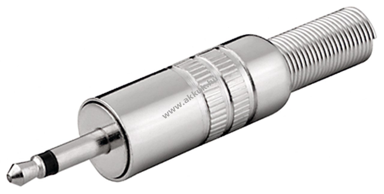 Goobay 3,5mm mono jack dugó 2-pólusú forrasztható