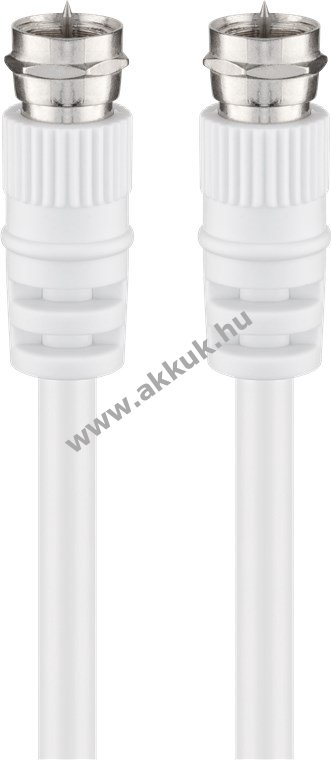 Goobay SAT antennakábel F-csatlakozó > F-csatlakozó 1,5m