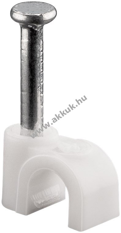 Goobay kábelbilincs 4mm fehér