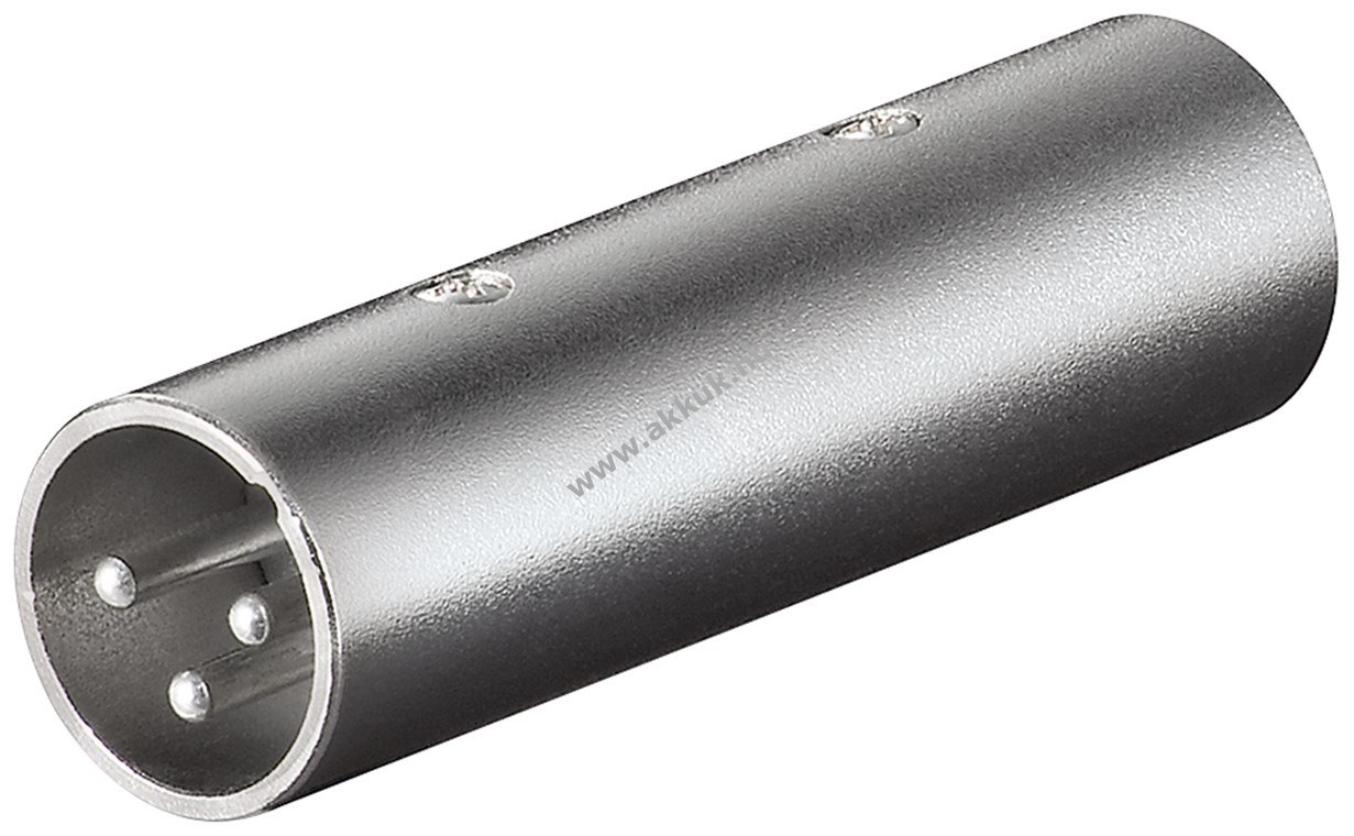 Goobay XLR adapter (Kupplung) XLR-csatlakozó (3-Pin) > XLR-csatlakozó (3-Pin)