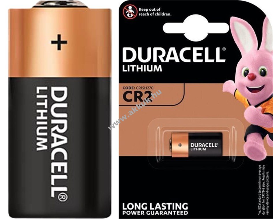 Duracell Ultra Photo CR2 (DLCR2) 3V 1db/csomag elem lítium