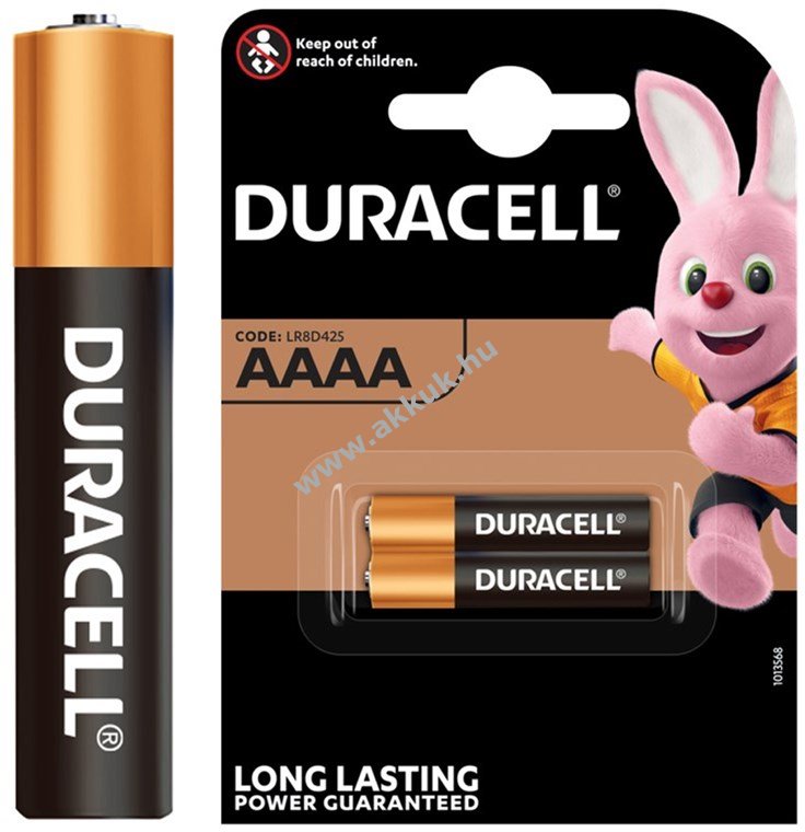 Duracell Ultra Power LR61/AAAA (Mini) (MN2500) elem 1,5V 2db/csomag alkáli-mangán