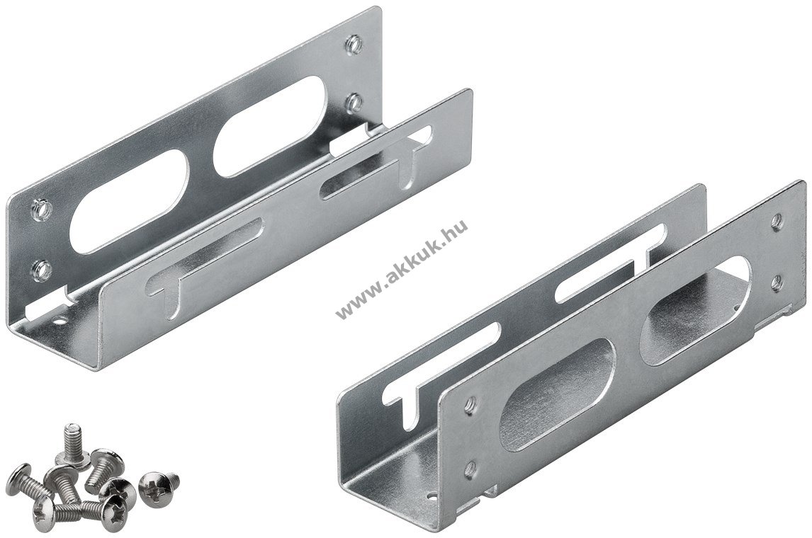 Goobay 3,5col beépítőkeret 5,25col 1x HDD/SSD 1db/csomag