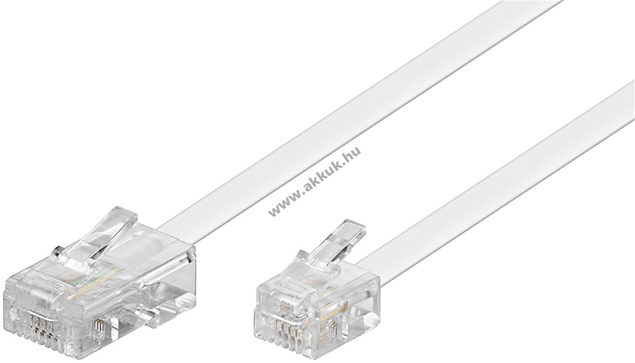 Goobay telefonkábel CCA RJ45 (8P4C) > RJ11/RJ14 (6P4C) 6m