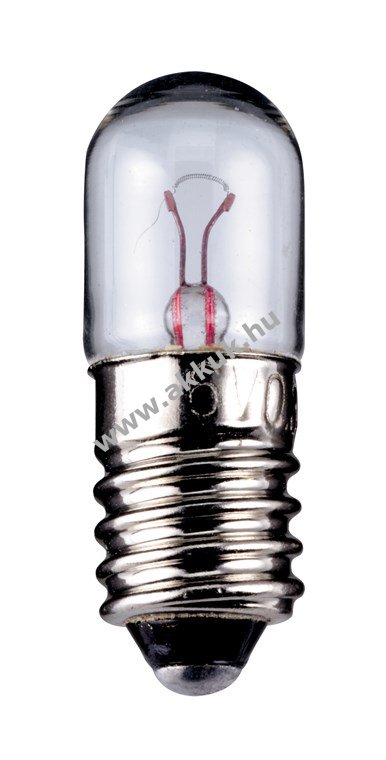 Goobay T10 csőizzó E10 2W 24V DC 85mA melegfehér