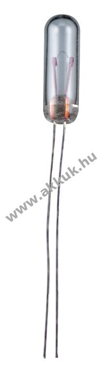Goobay T11 mikro izzó melegfehér 0,9W 12V DC 75mA vezetékkel