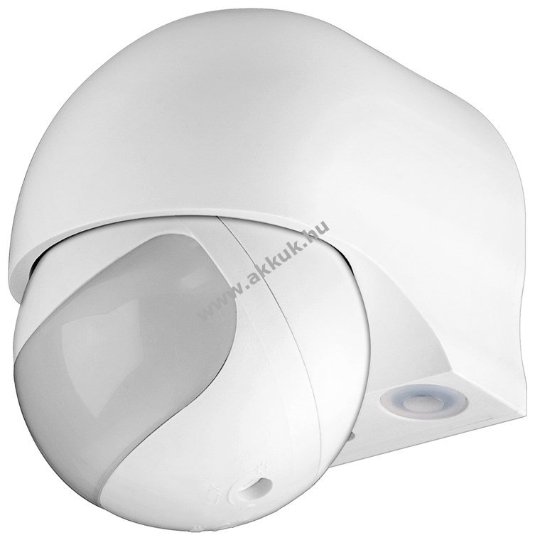 Goobay infravörös mozgásérzékelő 180° 12m IP44 fehér LED-hez alkalmas