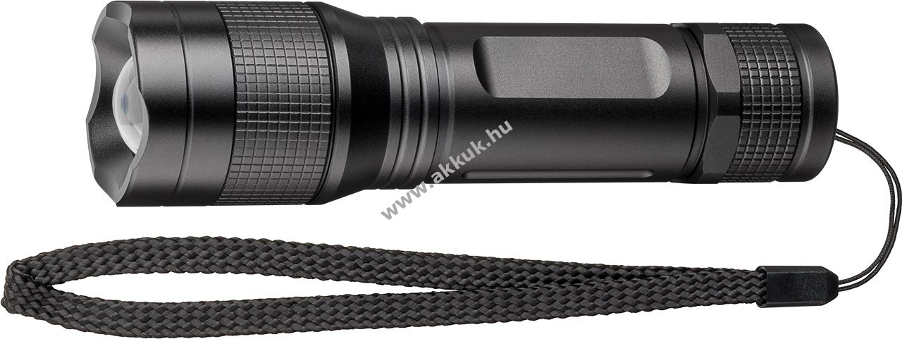 Goobay LED zseblámpa High Bright 300 300lm Cree XPG2 IPX4 zoom 3xAAA