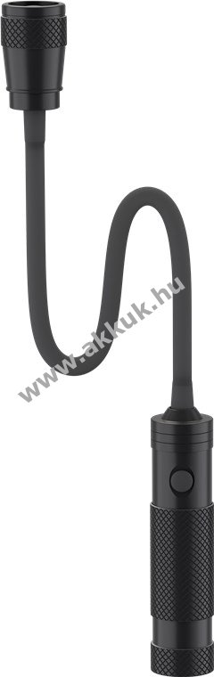 Goobay LED munkalámpa Zoom 230 230lm 8000K 3xAAA elemmel mágneses IPX4 hidegfehér
