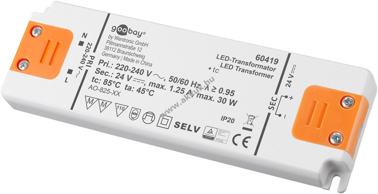 Goobay LED-trafo 24V (DC) 30W