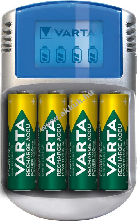 Varta Varta LCD töltő 57070 AA Mignon ceruza akku 2600mAh 4db/csomag NiMH