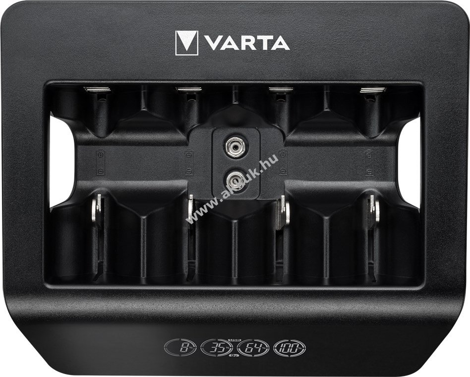 Varta Varta LCD Universal Charger+ (Typ 57688) 1x9V vagy 1-4x AA/AAA/C (bébi)/D (góliát) töltő NiMH