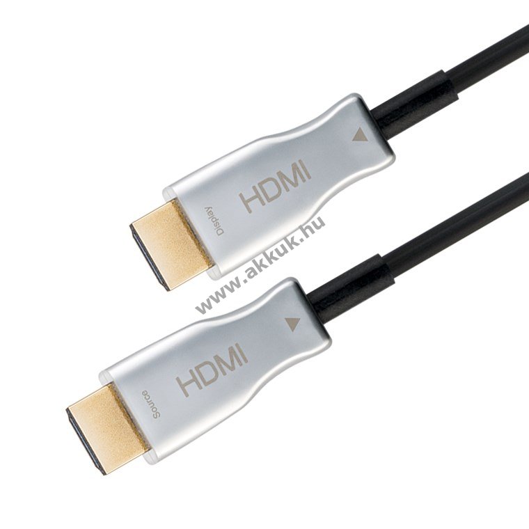 Goobay Standard hibrid High-Speed HDMI optikai kábel AOC 4K/60Hz 100m