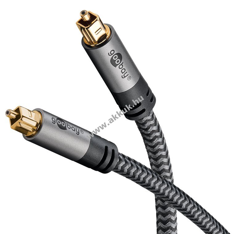 Goobay Plus Series TOSLINK optikai kábel 3m Toslink-csatlakozó > Toslink-csatlakozó