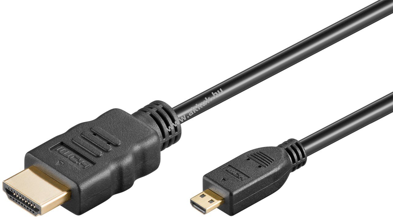 Goobay Standard Ultra High-Speed HDMI Micro-HDMI kábel 8K@60Hz 3m 48Gbit/s