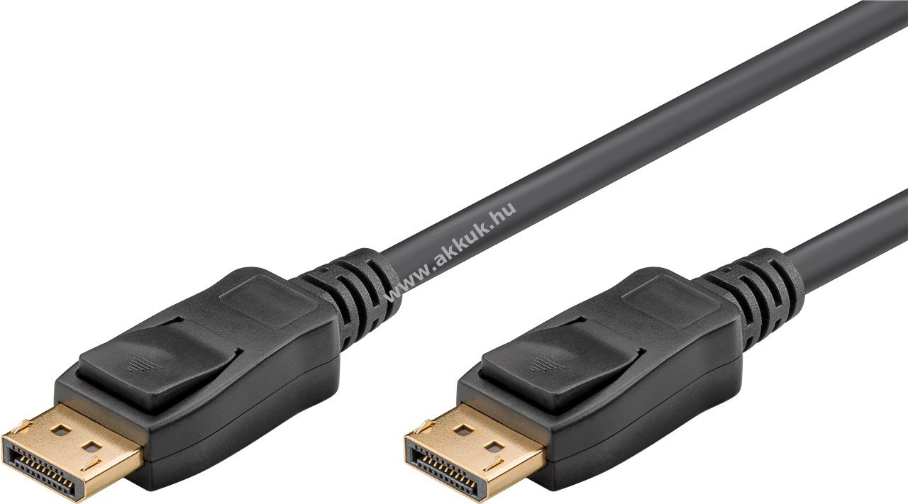 Goobay Standard DisplayPort 2.0/2.1 kábel 54Gbit/s 8K/60Hz 2m