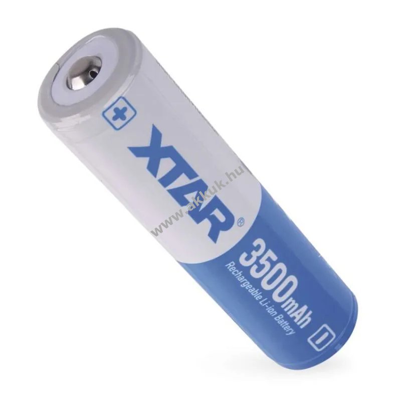 Xtar 18650 Li-Ion akku 3.7V, 3500mAh