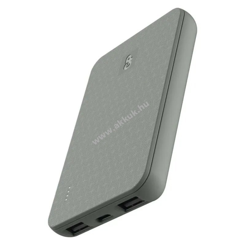 GP Powerbank külső akku B+ Széria, 5000mAh, 12W, zöldesszürke