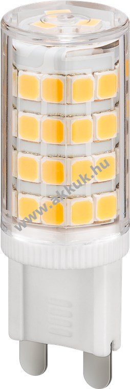 Goobay LED G9 kompaktlámpa 3,5W 3000K 400lm melegfehér nem dimmelhető - A készlet erejéig