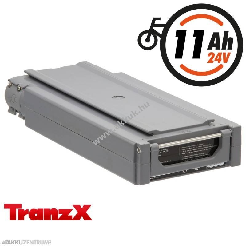 TranzX BL03 ABB034C000313 24V 11Ah E-Bike csomagtartó akku
