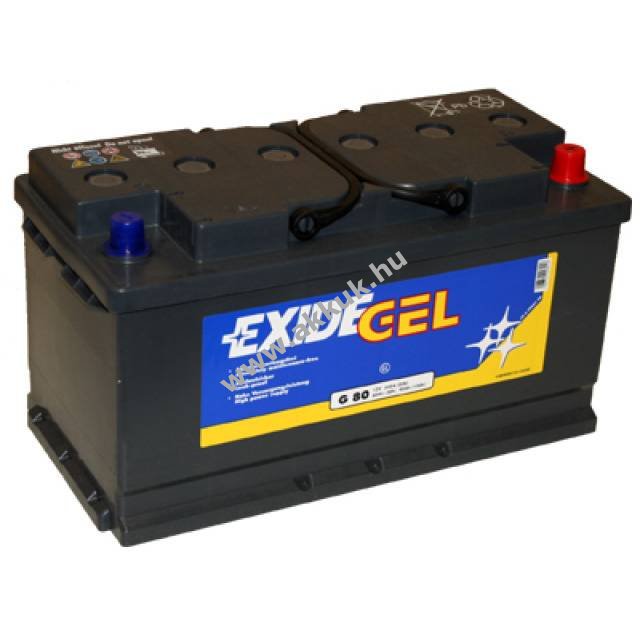 Exide Equipment Gel ES900 A-Pol 12V 80000mAh akku AGM és ólom-zselés