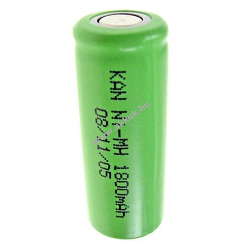 KAN 4/5A akku 1,2V 1800-1900mAh lapos tetejű forrfül nélkül NiMH