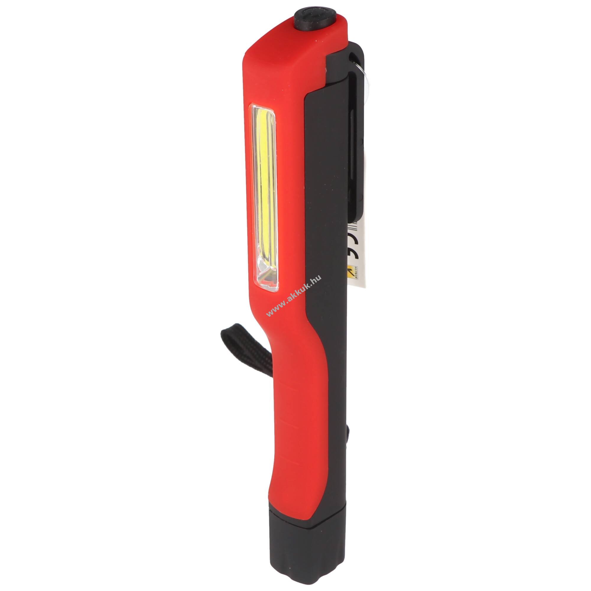 Heitech LED világító toll max.200lm 3xAAA (mikro) 1,5V elemmel COB