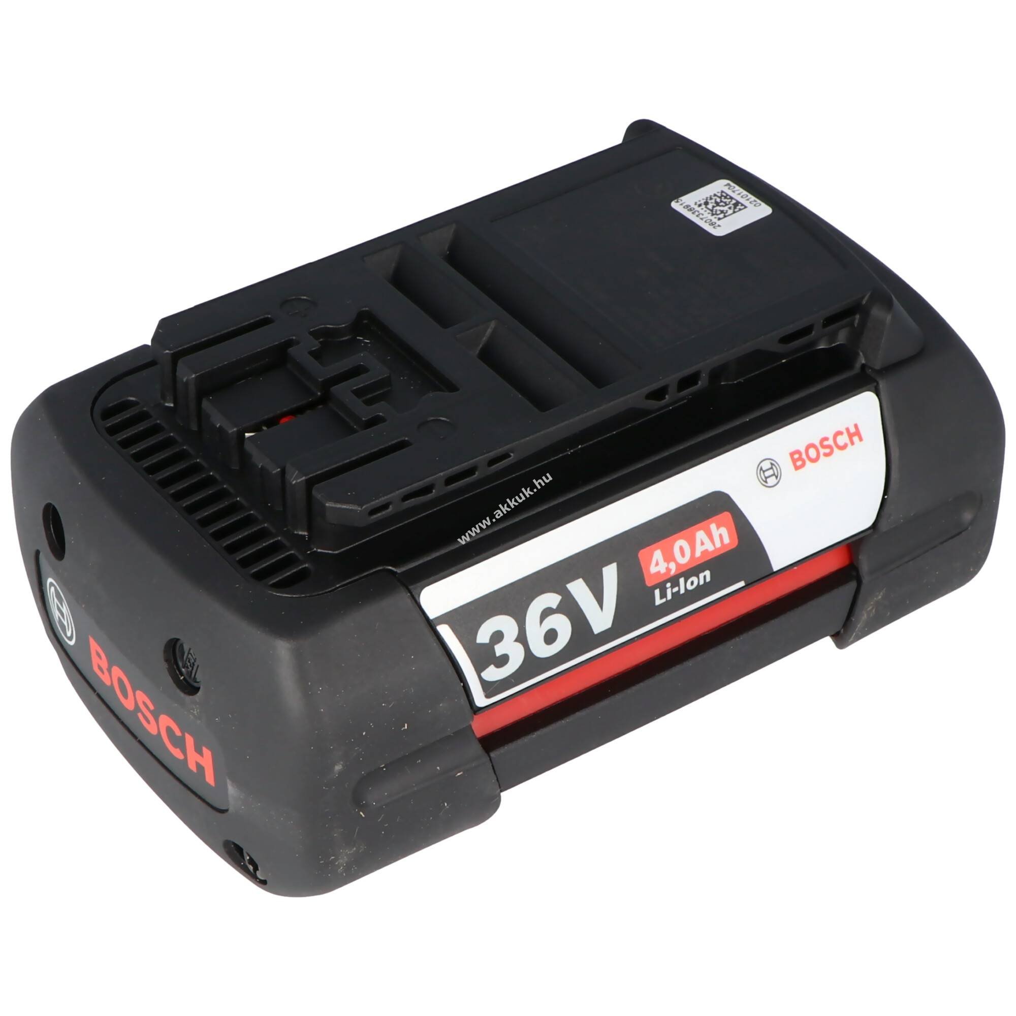 Bosch szerszámgép akku 36V 4Ah LED kijelző 2607336915 F016800346 3165140742085